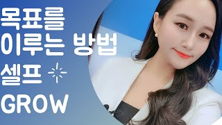 목표를 이루는 방법(셀프GROW)ㅣ숨커리어코칭연구소ㅣ숨코치ㅣ이수미강사ㅣ이수미아나운서