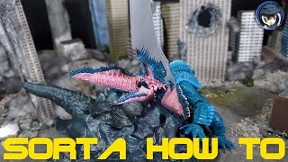 Custom Fully Poseable Gamera: Rebirth Guiron Action Figure - Movie Monster Series - Sorta How To