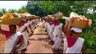 മടിക്കൈ കക്കാട്ട് ശ്രീ കാനത്തിൽ തറവാട് ദേവസ്ഥാനം പ്രതിഷ്ഠാ ബ്രഹ്മ കലശ മഹോത്സവം രണ്ടാം ദിനം കലവറ