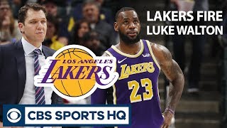 "The LAKERS are CLEANING HOUSE" - Reid Forgrave on Lakers FIRING Luke Walton | CBS Sports