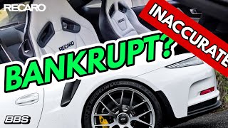 BBS \u0026 Recaro NOT Bankrupt | Automotive News Explained | BBS Wheels | Recaro Seats | Insolvent