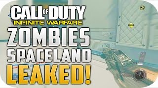 IW - LEAKED ZOMBIES IN SPACELAND GAMEPLAY! EARLY INFINITE WARFARE ZOMBIES GAMEPLAY (Cod IW Zombies)