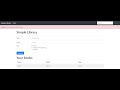 Simple Library System In JavaScript With Source Code | Source Code & Projects