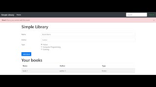 Simple Library System In JavaScript With Source Code | Source Code & Projects