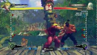 SSF4 AE: Its showtime360 (Ken) vs Iori (El Fuerte) - Ranked Match (720p HD)