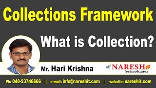What is collection? | Core Java Tutorial | Mr. Hari Krishna