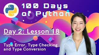 Type Error, Type Checking and Type Conversion