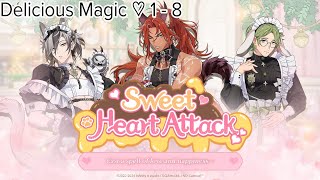 Event Story | Sweet ♡ Heart Attack [Delicious Magic ♡ 1 - 8] | NU: Carnival