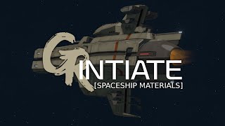 【3DCG】宇宙海防艦INITIATE [SPACESHIP MATERIALS]