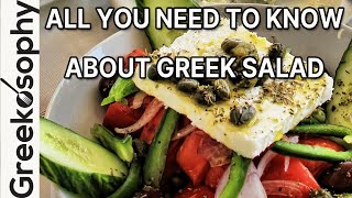 How To Make An Authentic Greek Salad (Horiatiki)