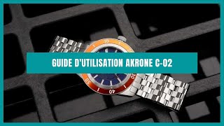 guide utilisation AKRONE C-02