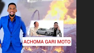 so sad😭WHY Good luck Gozbert Tanzania gospel artist BURN 🔥His Car Gift from prophet Geor Davie