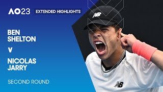 Ben Shelton v Nicolas Jarry Extended Highlights | Australian Open 2023 Second Round