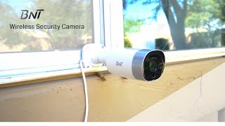 BNT - Wireless Security Camera - Unbox \u0026 Setup