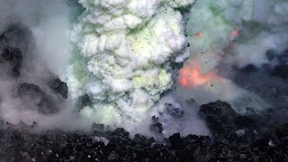 Loihi Hawaii Volcano Update; Magma Moving at Depth, Earthquake Swarm