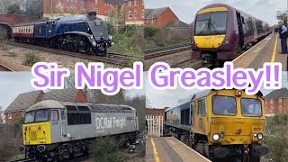 A day at Syston with sir Nigel greasley, 56091 and more!