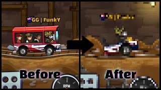 DESTROYING ALL VEHICLES in Hill Climb Racing 2! 💥