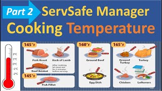 ServSafe Manager Practice Test | Servsafe Food Temperature | Servsafe manager study guidle - Part 2