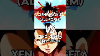 Xeno Goku vs Xeno Vegeta|#anime #dragonball