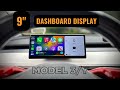 New Tesla Model 3 Y Dashboard Cluster Display Upgrade #tesla #tlyard