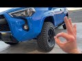 NO RUBBING with 285s on my Toyota 4Runner TRD Pro