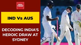 India vs Australia 3rd Test: Decoding India's Heroic Draw In Sydney | Gavaskar & Harbhajan Exclusive