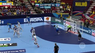 Bombac puts up an outstanding performance against Iceland | Day 9 | Men's EHF EURO 2020