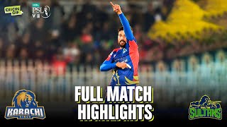 Qualifier: Karachi Kings vs Multan Sultans - Full Match Highlights