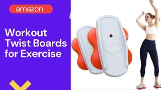 Compact Core Twisters for Home Gym - Workout Twist Boards for Exercise| faizan ecommerce | on amazon