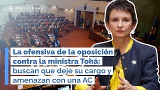 La ofensiva de la oposición contra Tohá: buscan que deje su cargo y amenazan con AC