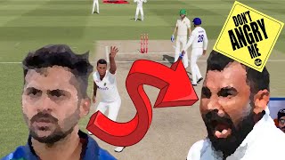 Shocking Wicket in Cricket 22 | SHAMI BECOMES Lord THAKUR - India vs South Africa Test Match #Shorts