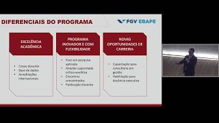 Webinar Mestrado em Gestão Empresarial FGV EBAPE