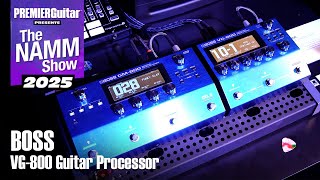 BOSS VG 800 Guitar Processor Demo NAMM 2025