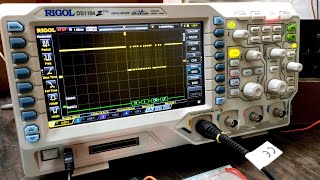 How to view and decode UART or Serial Data on an Oscilloscope | Rigol Ds series DSO