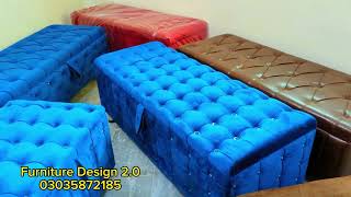 10 + new Storage Box design 2023 | New Bench design | New puffy 2023 | Funiture Design 2.0