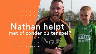 Spelen we in het pupillenvoetbal met of zonder buitenspel..? | Nathan Helpt #2