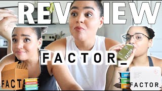 TRYING A WEEK OF FACTOR MEALS *not sponsored* Are they actually good? l Try all of my meals with me