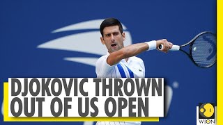 Djokovic disqualified from US Open after hitting line judge