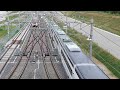 開業初日の成田スカイアクセス線 narita sky access line @印旛日本医大駅付近