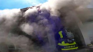 First Due Structure Fire - Drivers POV - District 11