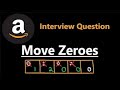 Move Zeroes - Leetcode 283 - Python