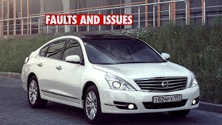 Nissan Teana 2008 - 2014 Common Faults