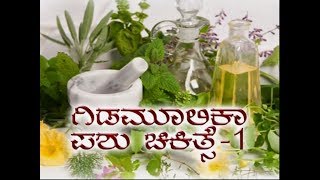 Herbal Veterinary Medicine part 1 (Kannada)