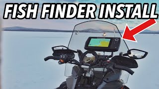 Mounting Fish Finder to Snowmobile? | Skidoo Expedition Mods