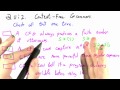 Context Free Grammar Solution - Programming Languages