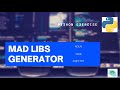 CODE THE MAD LIBS GENERATOR IN PYTHON. | BEGINNER FRIENDLY PROJECT.