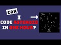ASMR Programming- Coding Asteroid Game- No Talking