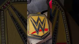 WWE Universal Championship belt adult replica unboxing #wwe