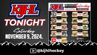 KIJHL TONIGHT - Saturday, November 9, 2024