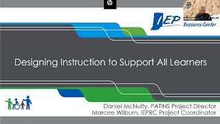 Designing Instruction to Support All Learners